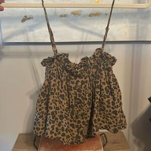 American eagle leopard crop